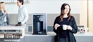 The coffee machine in an office is important to protect too