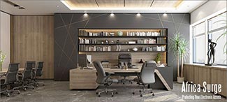 Protecting the directors computers with lightning surge protection